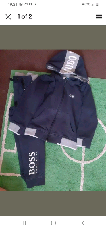 youth hugo boss tracksuit